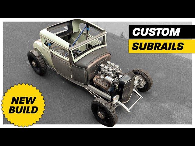 How to Bend Rectangular Tube WITHOUT A BENDER | 5 Window Coupe Subframe!