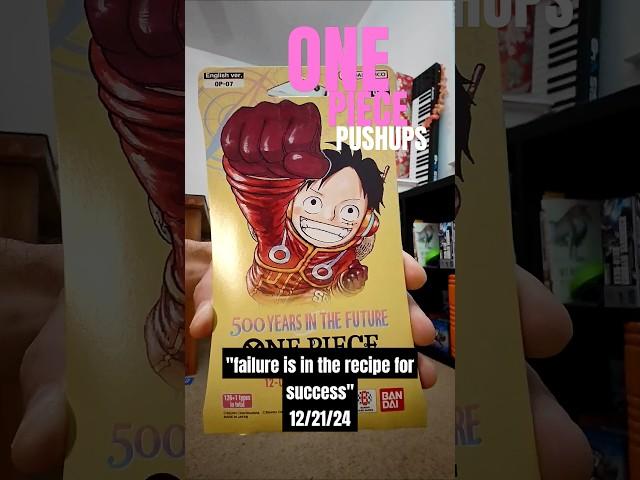 Another 'don't give up' clip #Onepiece #TCG #Pushups