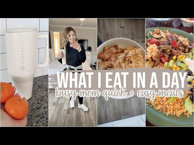 WHAT I EAT IN A DAY ON WEIGHT WATCHERS | QUICK + EASY IDEAS FOR A BUSY DAY | FULL DAY OF EATING WW