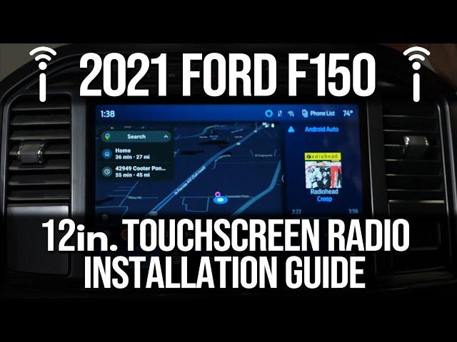 2021+ Ford F-150 - 12" Touchscreen Radio Installation Guide - Infotainment.com