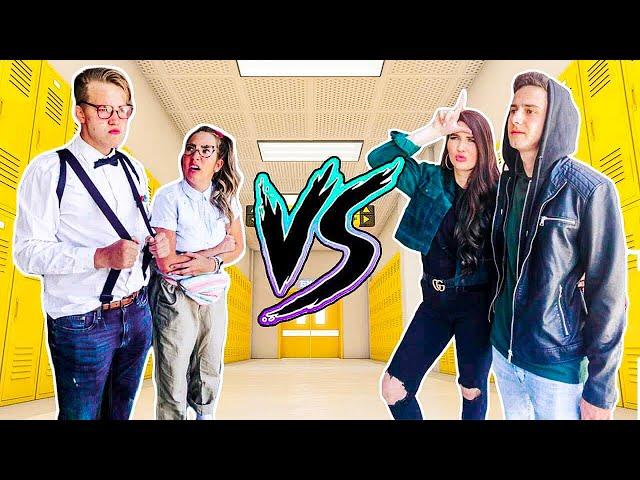 HIGH SCHOOL DANCE BATTLE- Geeks VS. Cool Kids!!