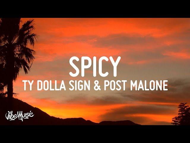 [1 HOUR] Ty Dolla ign - Spicy (Lyrics) feat Post Malone