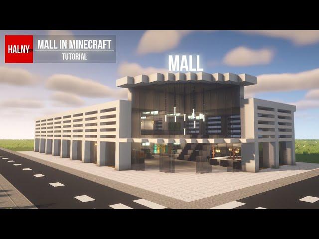 How to make a MALL in Minecraft