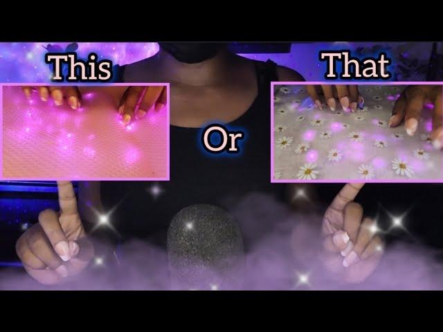 ASMR | This or that  