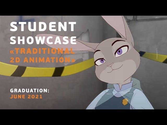 Students showcase. Traditional 2D animation. Graduation: June 2021