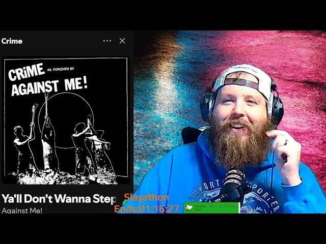 Against Me! - Crime | @PyroslayerTV reacts