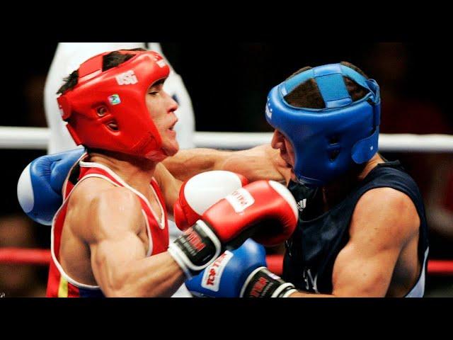 WC-2007.Chicago. Final. Serik Sapiyev (KAZ)    (RUS) Gennady Kovalev -64kg.