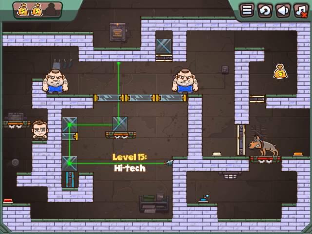 Money Movers 3: Guard Duty -- Level 15 Walkthrough