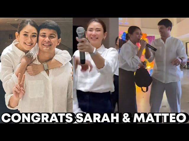 Sarah Geronimo & Matteo Guidicelli Proudly Announced This BIGGEST Surprised️Sarah & Matteo Congrats