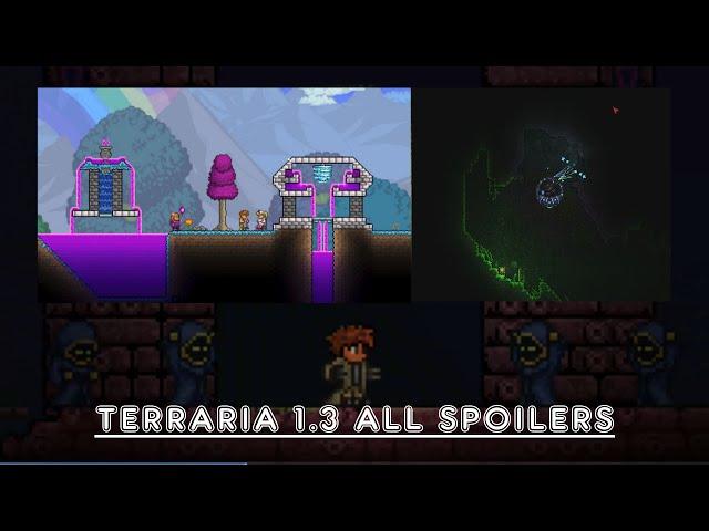 Terraria 1.3 SPOILER REVIEW (all spoilers)