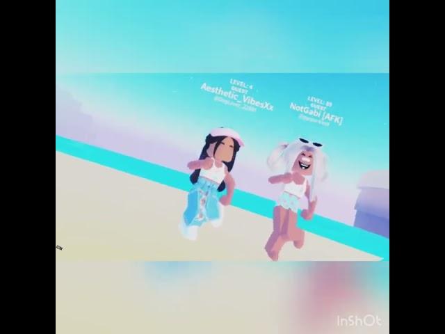 Roblox edit with my bestie Gamer Girl Gabi YT!