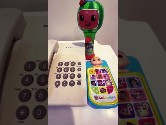 Learning With JJ“S First Learning Phone CoComelon #trending #toys #satisfying #viralvideo #funny