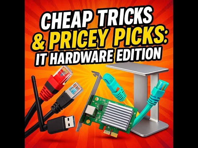Cheap Tricks & Pricey Picks: IT Hardware Edition - (Episode 126)