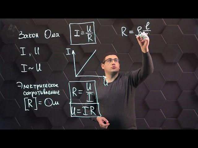 Закон Ома для участка цепи. Электрическое сопротивление проводника. 8 класс.