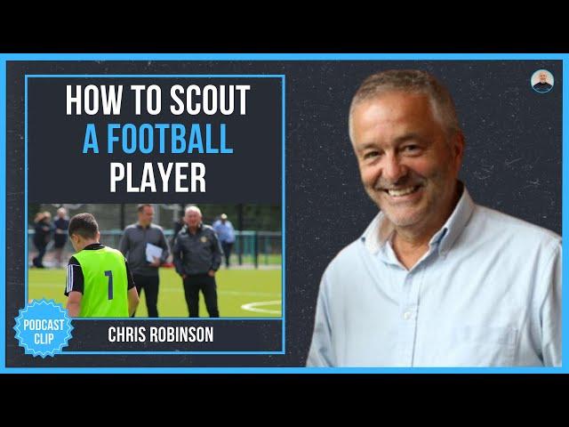 How to ACTUALLY scout a football player - Chris Robinson