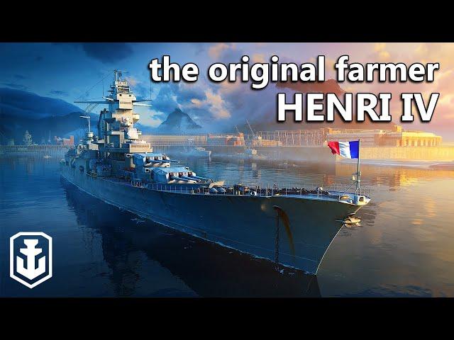 It's Back! Henri IV Restored To It's Former Glory