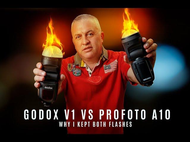 Godox V1 vs Profoto A10, which one to get!