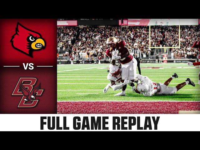 Louisville vs. Boston College Full Game Replay | 2024 ACC Football