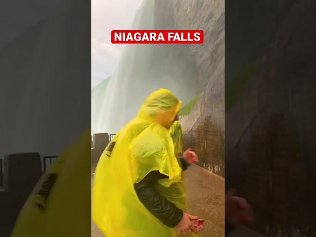 Journey Behind The Falls Niagara Falls  #shorts