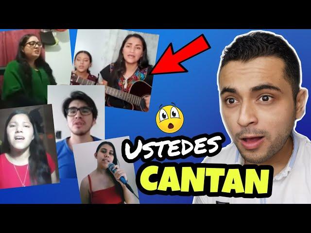REACCIONANDO a mis SUSCRIPTORES CANTANDO | ESPECIAL 200K | David Canek