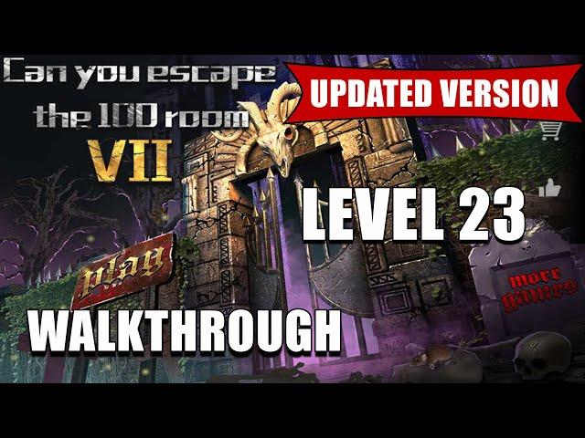 Can You Escape The 100 Room 7 LEVEL 23 | Walkthrough | Can you Escape the 100 Room VII [Updated]