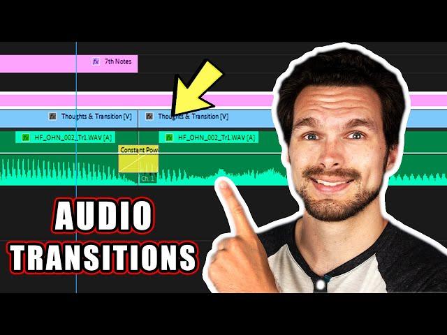 How To Create Audio Transitions FAST in Adobe Premiere Pro!