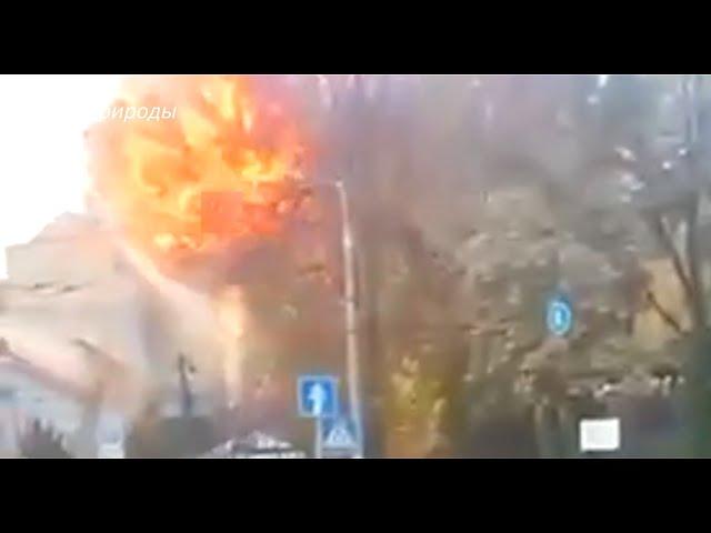 Recordings of rocket attacks on Kyiv on October 10