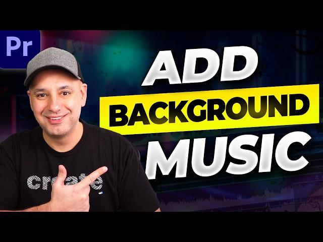 How to Add Background Music To Video In Premiere Pro