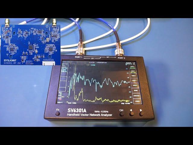 SV6301A Vector Network Analyzer Review/Teardwon