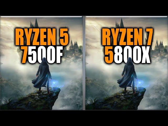 Ryzen 5 7500F vs 5800X Benchmarks - Tested in 15 Games and Applications