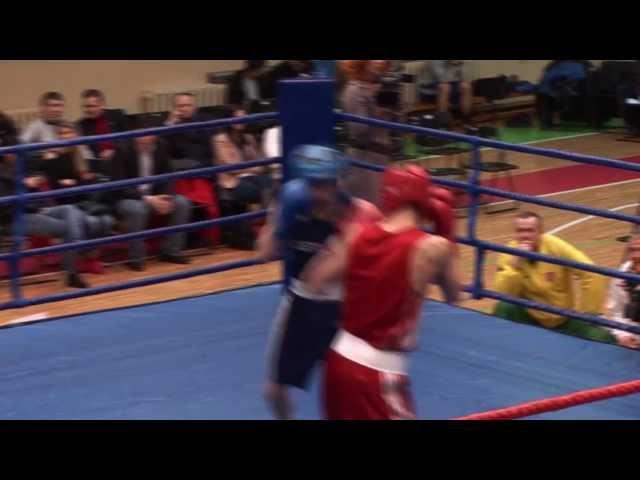 Tomas Stankevičius (LTU) vs. Arturs Smaijs (LAT). D. Pozniakas tournament final - 60 kg.