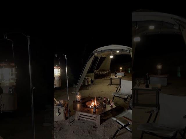 Night at camp ️ #camping #outdoors #adventurecamping #nature #campinglife #travel #tentlife