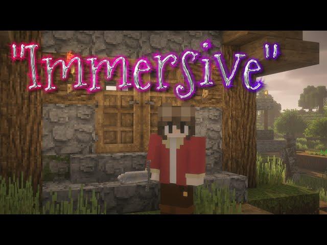 Ruining Minecraft with too many "Immersive" Mods