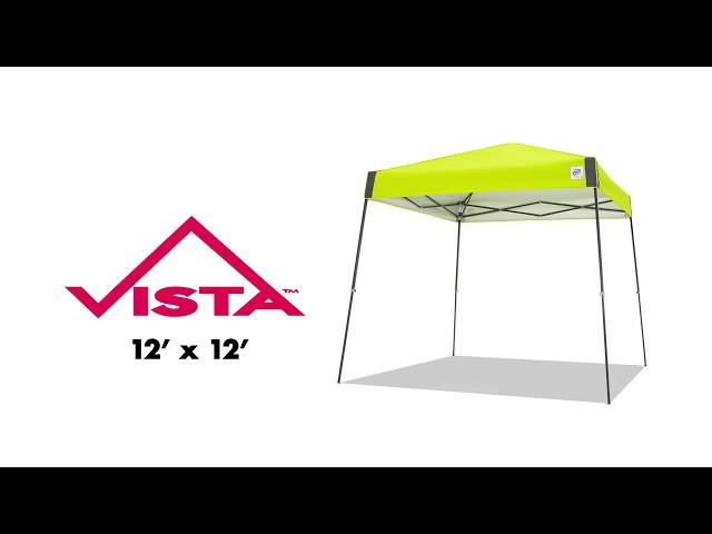 E-Z UP® Vista™ canopy tent - How to Set-Up