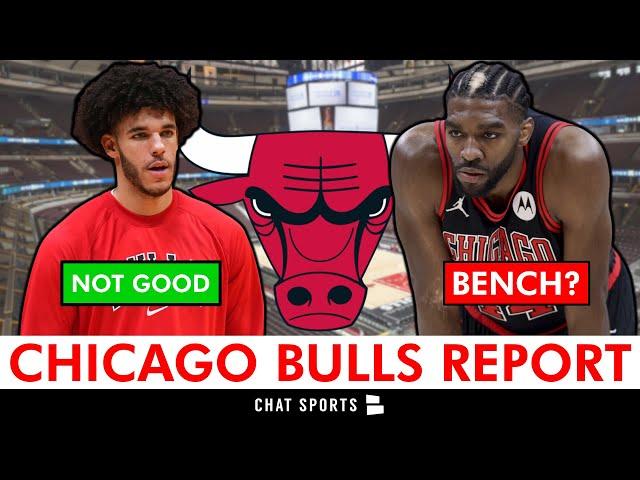 Lonzo Ball Receives TERRIBLE News + Chicago Bulls Benching Patrick Williams?