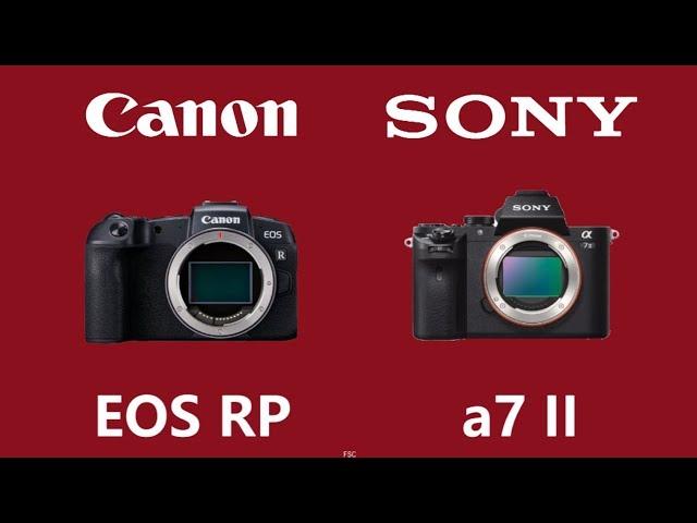 Canon EOS RP vs Sony Alpha a7 II