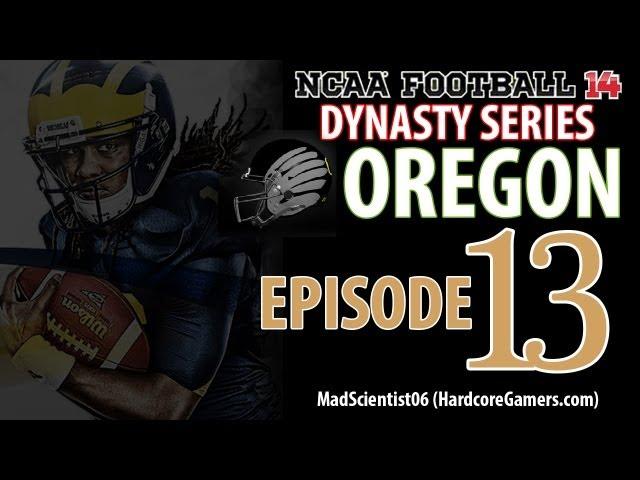 NCAA 14: Oregon Dynasty Series Ep13 by MadScientist06 of Hardcoregamers.com