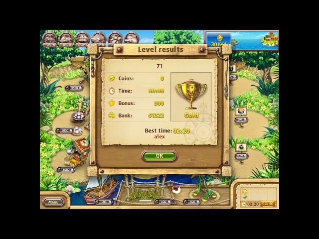 Farm Frenzy Gone Fishing only GOLD (level 71) Веселая ферма Рыбный день (Уровень 71) Золото