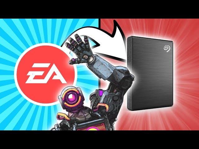 HOW TO MOVE EA GAMES TO ANOTHER DRIVE!