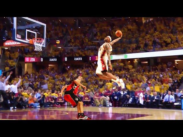 50 LeBron James Superhuman Plays that Stopped the Internet