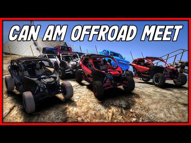 GTA 5 Roleplay - HUGE CAN-AM OFFROAD MEET & RIDE OUT | RedlineRP #929