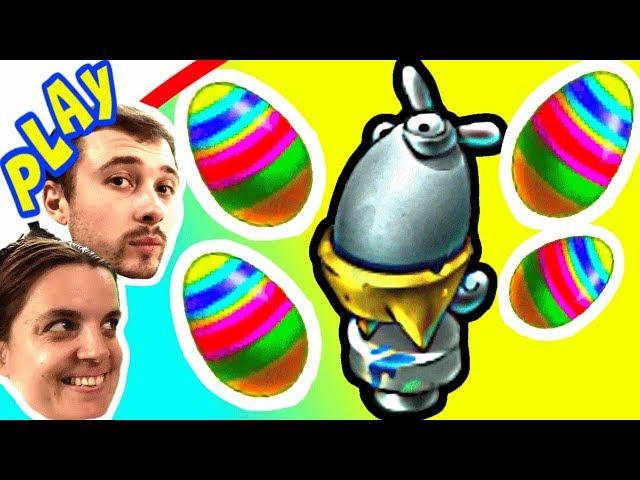 БолтушкА и ПРоХоДиМеЦ Собирают ПАСХАЛЬНЫЕ Яйца! #292 - игра Крысы для андроид