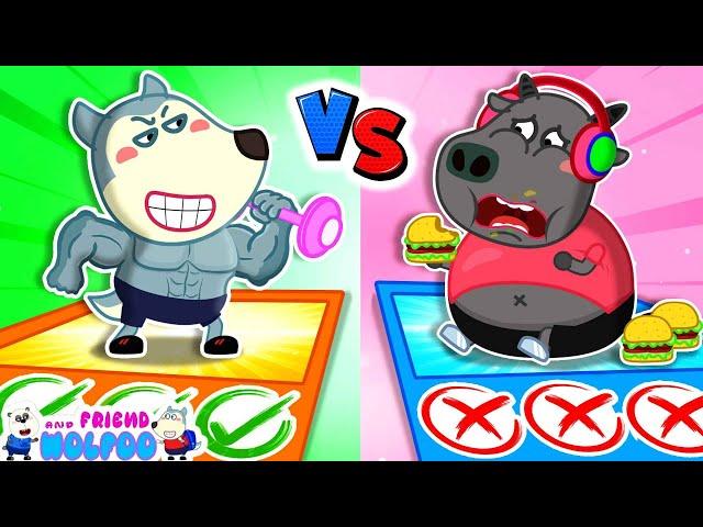 Wolfoo and Friends | Healthy Food vs Junk Food - Wolfoo Learns Healthy Habits For Kids