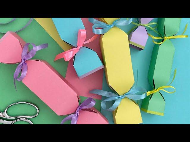 How To Make A Candy Gift Box | Paper Craft Ideas