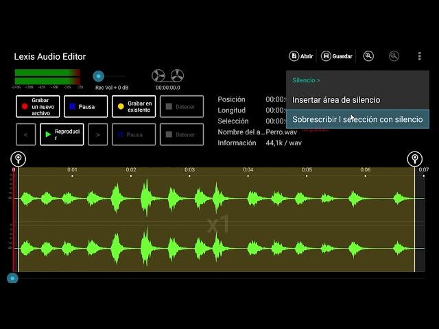 Tutorial Lexis Editor de Audio