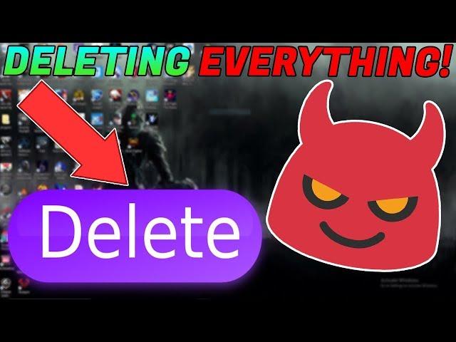 SCAMMER RAGES AFTER I DELETE HIS FILES! [DESTROYED]