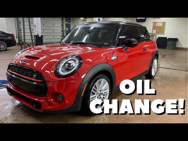 How To: Oil Change On F-Chassis MINI Cooper S