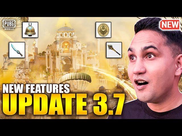 PUBG Mobile Update 3.7 New Features | Update 3.7 Tips And Tricks | PUBG MOBILE | BGMI