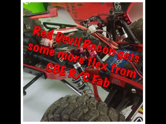 CBE RC Fab Shock Keys and Link Tabs - Red Devil Recon - Product Review