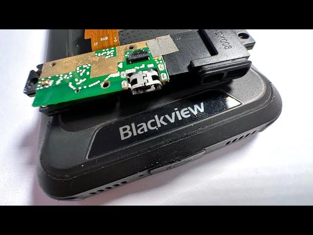 Blackview charging port desoldering